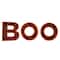 47" BOO Sign with LED Light Strips